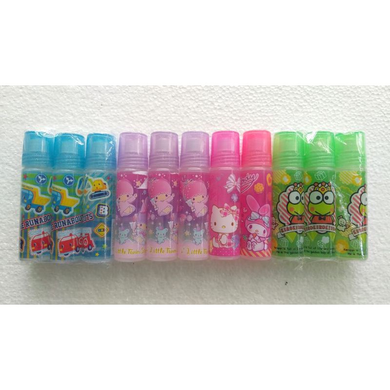 

Lem Cair Karakter Sanrio Hello Kitty My Melody Little Twin Stars Keroppi The Runabouts