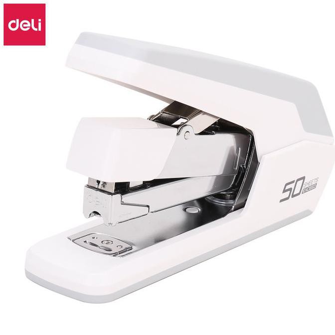 

[[BISA COD]] Deli E0371 Effortless half Strip Stapler 50sheets / Stapler BERKUALITAS Kode 1257
