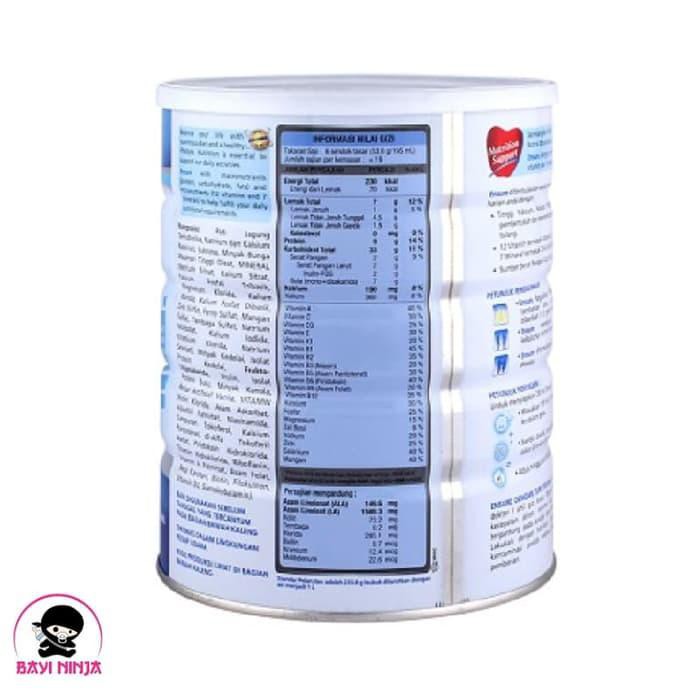 

ENSURE SUSU RENDAH LAKTOSA VANILA 1000G / 1000 G