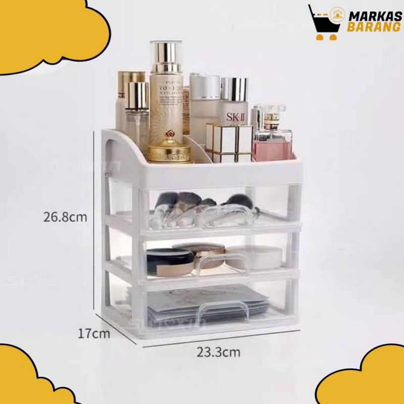 Rak Kosmetik 3 Susun/Rak Susun Laci