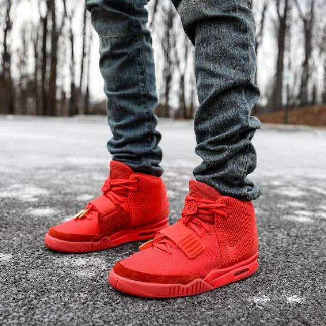 red october yeezy v2