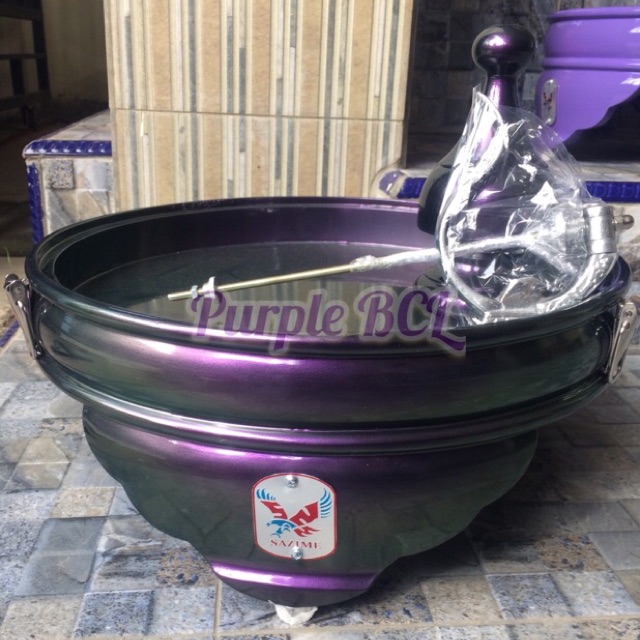 Tebok SAZIME Bunglon (Lavender & Samber Lilin)