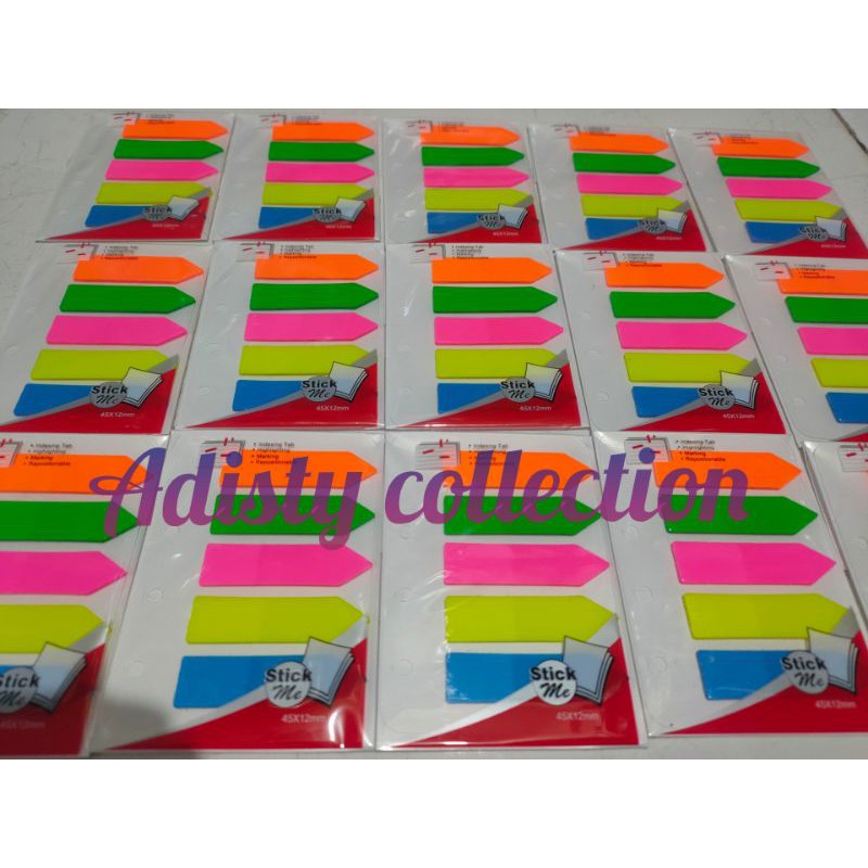 

Post it Panah 45mm x 12mm isi 100 lembar