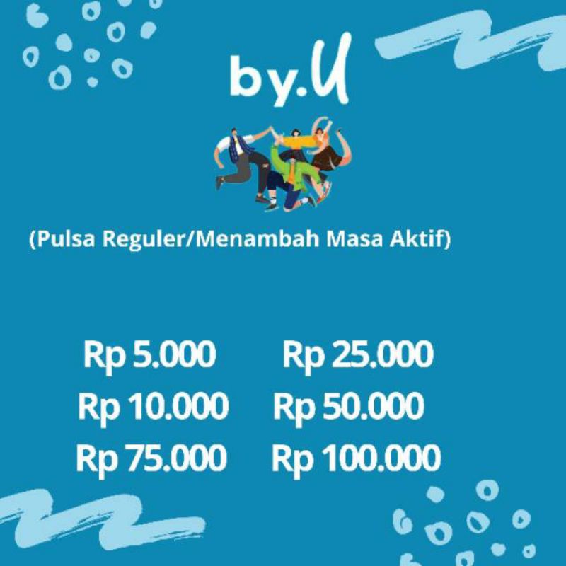 PULSA BY.U TERMURAH