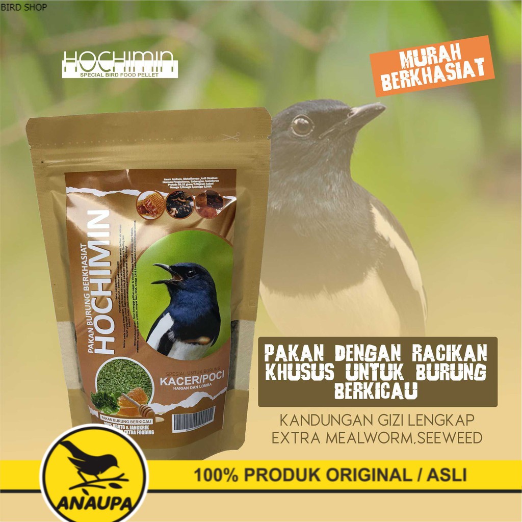 MAKANAN BURUNG EXTRA RAMUAN KHUSUS ANIS POCI DAN KACER