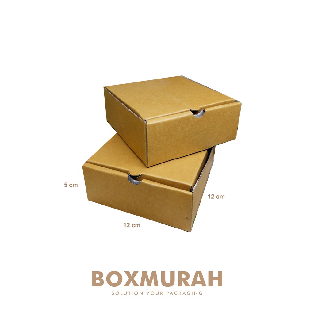 

Kardus / Box - Uk. 12 x 12 x 5 cm