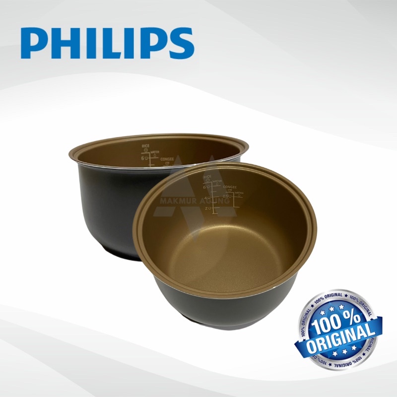 Innerpan Innerpot Rice Cooker PHILIPS / Panci Dalam Penanak Nasi / Rice Cooker Kecil ORIGINAL innerp