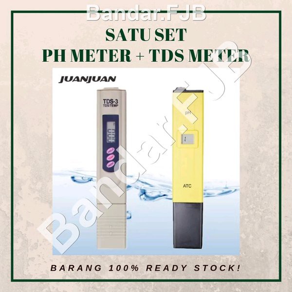 Jual Alat Ukur Ph Meter Dan Tds Digital Untuk Hidroponik Air Akuarium