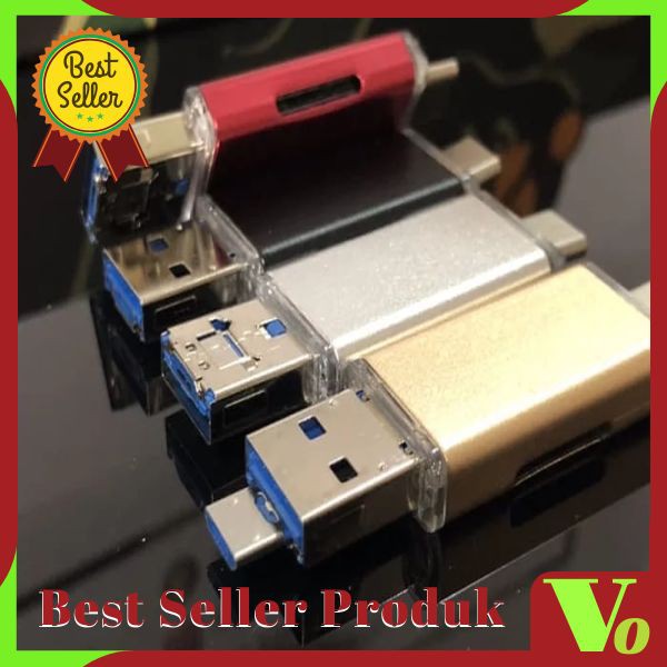 Card Reader OTG USB 3.1 Type C ke Micro SD - micro usb to micro sd