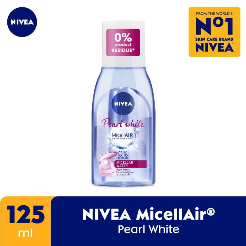 NIVEA MicellAir Pearl &amp; White 125 ml Micellar Water