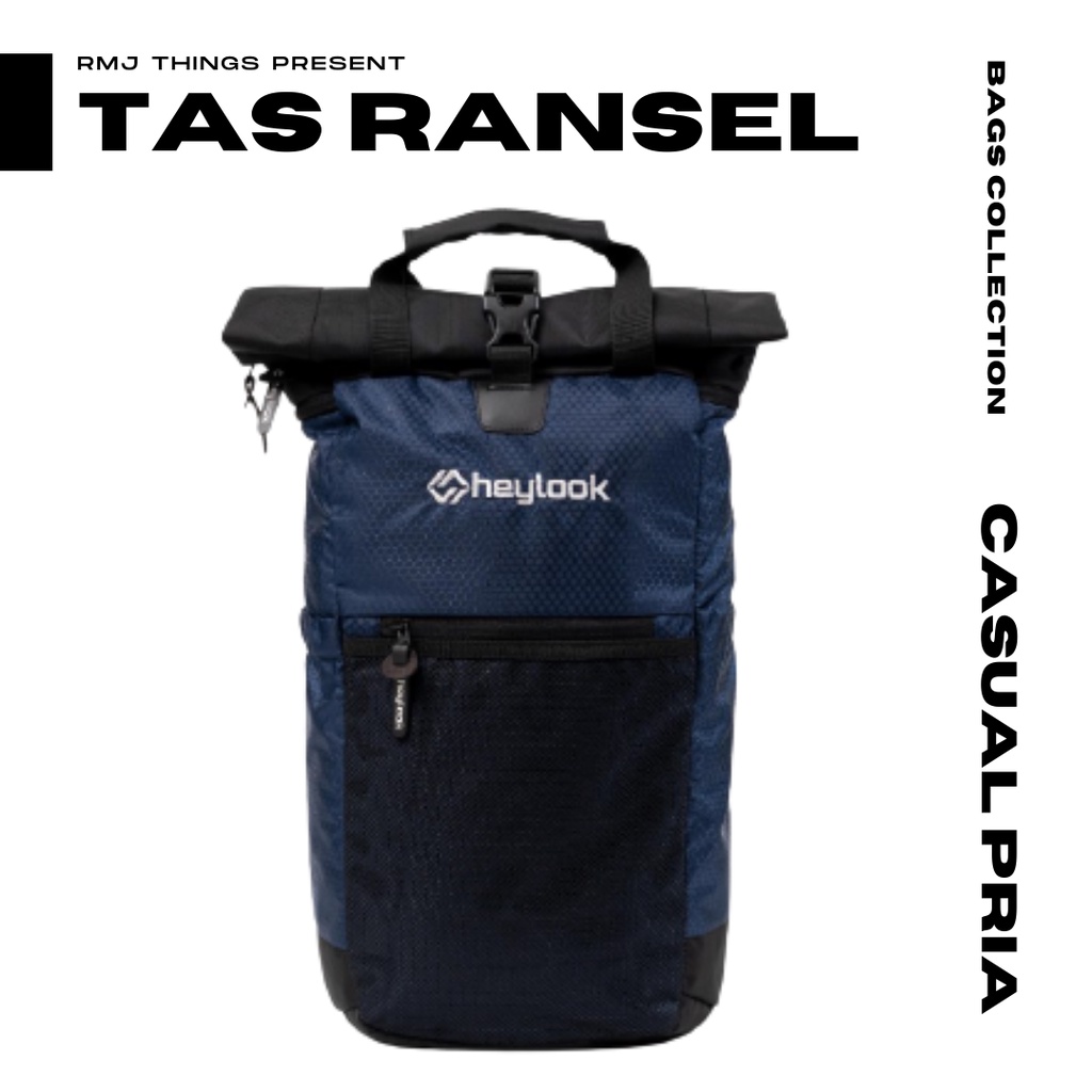Tas Ransel Outdoor Casual Pria Backpack Kasual Punggung Travelling Gunung Raincover Back Pack Travel