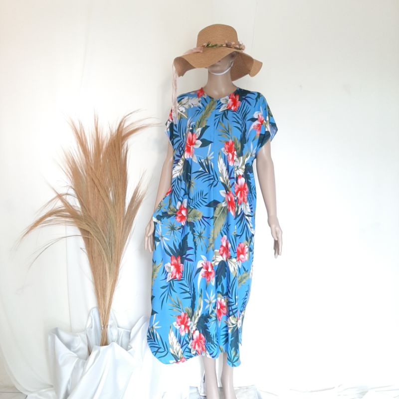 Daster busui katun rayon impor premium /rayon viscose/ daster ibu hamil