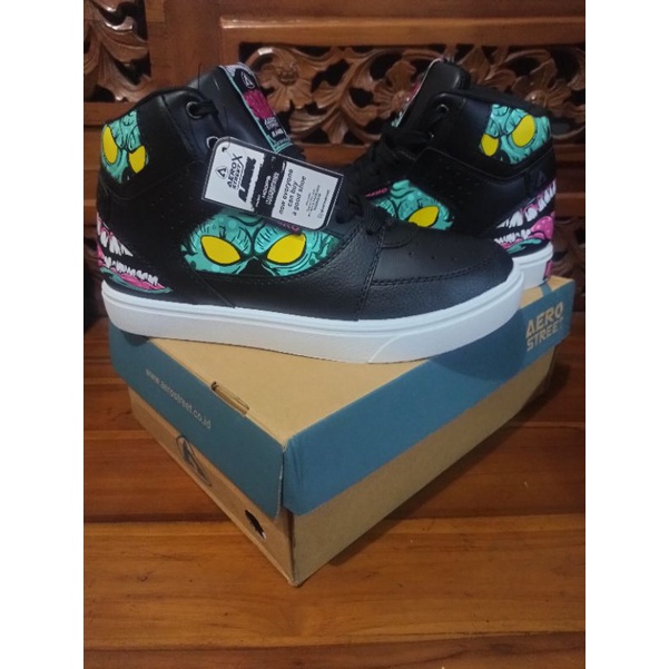 Sepatu Aerostreet Hoops x Ajiwal