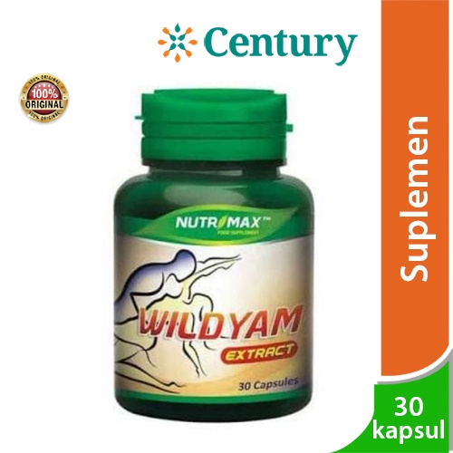 Nutrimax Wild Yam Extract 30 Kapsul/DHEA/Anti Aging/Keseimbangan hormon/Kesuburan