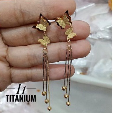 Anting kupu titanium M97