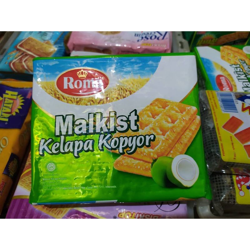 

[PAKET HEMAT 3 PCS] ROMA MALKIST KELAPA KOPYOR