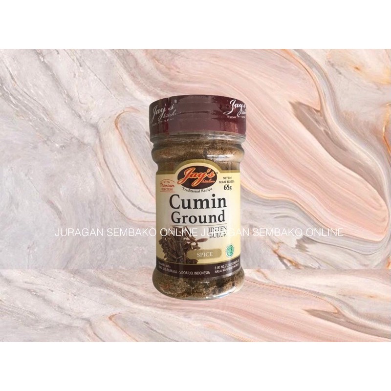 jay's CUMIN GROUND 65 gr SPICE / JINTEN BUBUK