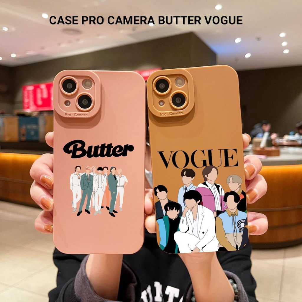 SOFTCASE HP CASE PRO CAMERA BUTTER VOGUE BTS XIAOMI REDMI 4A / REDMI 4X / REDMI 5A / REDMI 6A / REDM