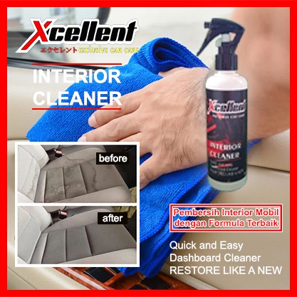 Xcellent Pembersih interior jok dasboard mobil paling ampuh penghilang noda interior cleaner Xcellent