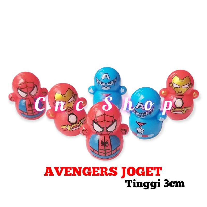 Mainan Squid Game Goyang / Doraemon / Avengers Joget / Spring Doll Per Boneka Mainan Mini Lucu Murah