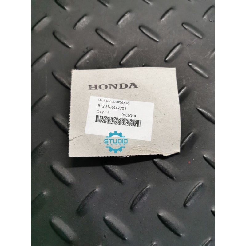 91201K44V01 SEAL MAGNET SIL KUR AS  KANAN BEAT ESP STREET K44 VARIO 110 ESP SCOOPY ESP ORIGINAL HGP AHM