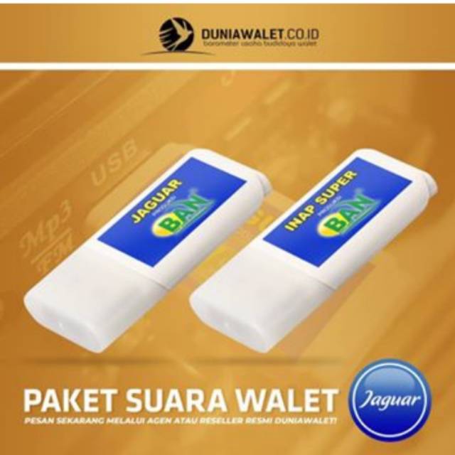 PAKET SUARA WALET JAGUAR ORIGINAL BAN DUNIA WALET
