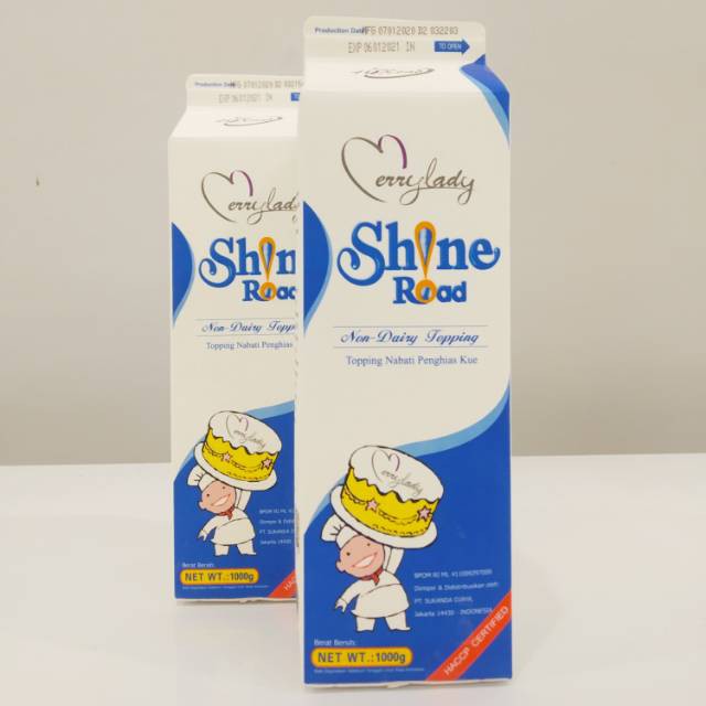 Shine Road Whipping Cream 1LT khusus gosend/grab