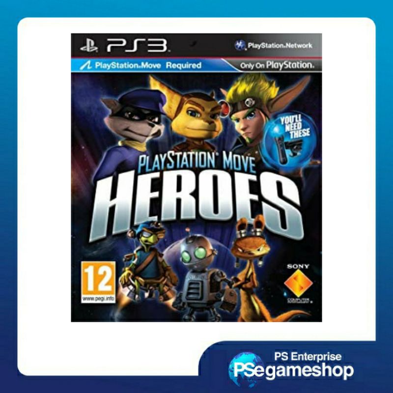 Ps3 PlayStation Move Heroes - ( new original )