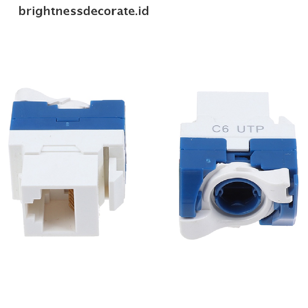 (Birth) 1pc Modul Informasi Jaringan Cat6 Rj45 Untuk Komputer