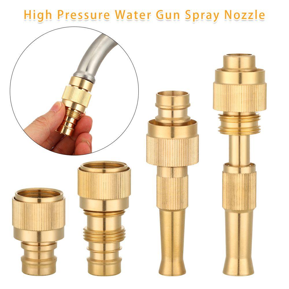 Solighter Spray Nozzle Kuningan Adaptor Selang Tekanan Tinggi Antarmuka Pipa Air