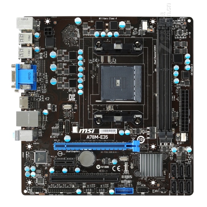 PREORDER MSI A78M-E35 Socket FM2+ AMD A78 Desktop PC Motherboard DDR3 32GB A10-7700K A8-6600K Cpus H