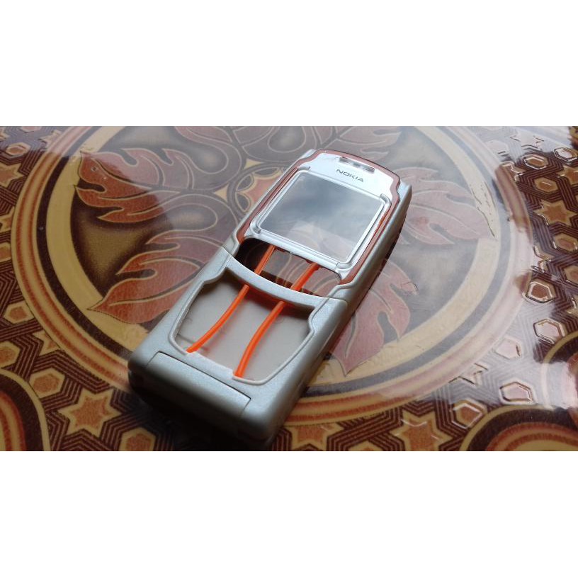 casing depan nokia 3108 gold plus flip standar tanpa keypad dan tanpa tulang