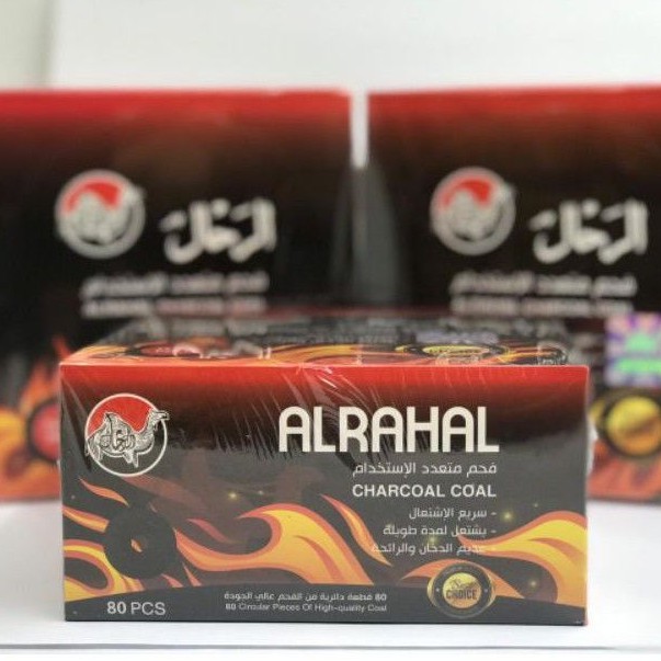 ARANG MAGIC CHARCOAL AL RAHAL BRIKET BUKHUR ISI 10 arang dupa aromaterapi