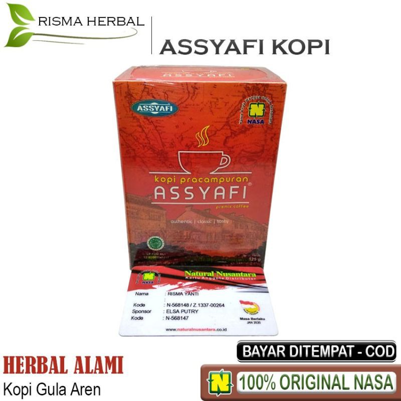 

KOPI ASSYAFI - Melancarkan Pencernaan Usus & Membuang Racun - KOPI NASA PLUS GULA AREN ASLI