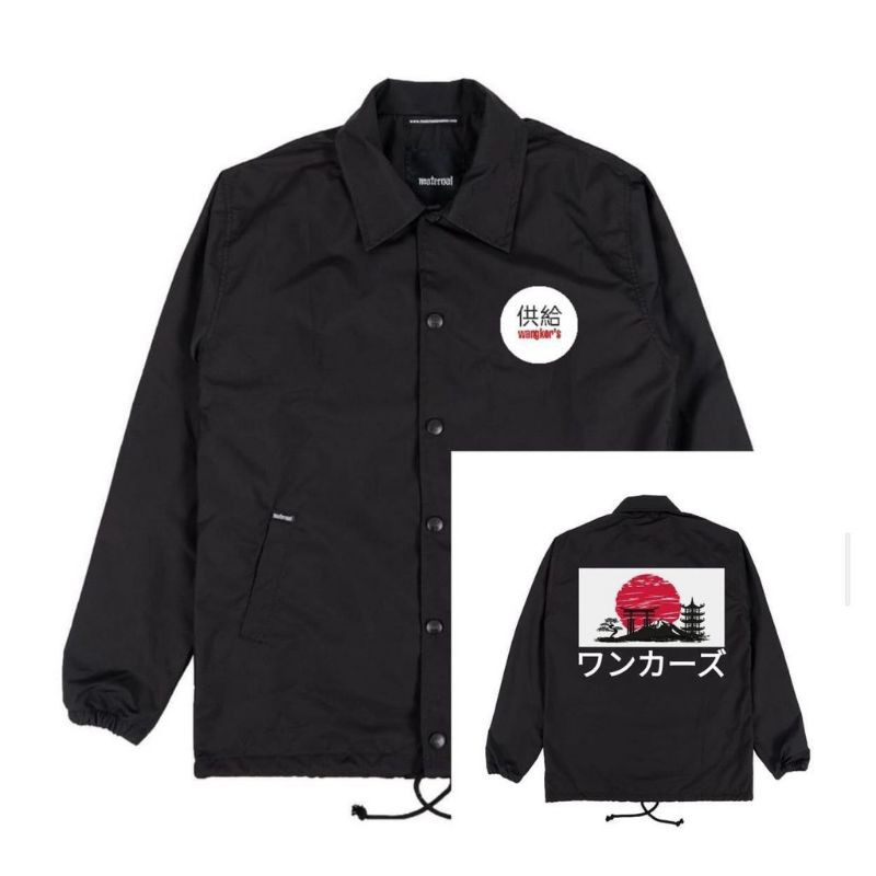 JKT DST - jacket erigo Unisex Pria jaket coach Jepang original wangkers windbreaker JAPAN PAGODA