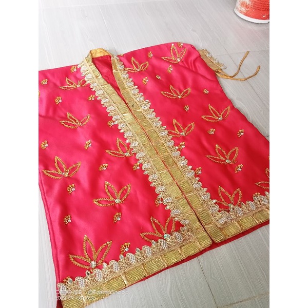 Baju Bodo pengantin payet bugis MAKASSAR, Baju pengantin payet