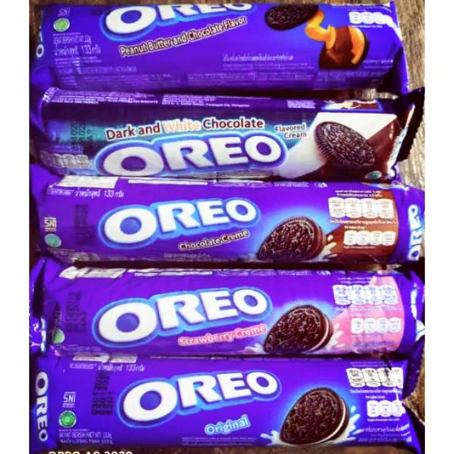 

Oreo biskuit cream all variant 133 gram