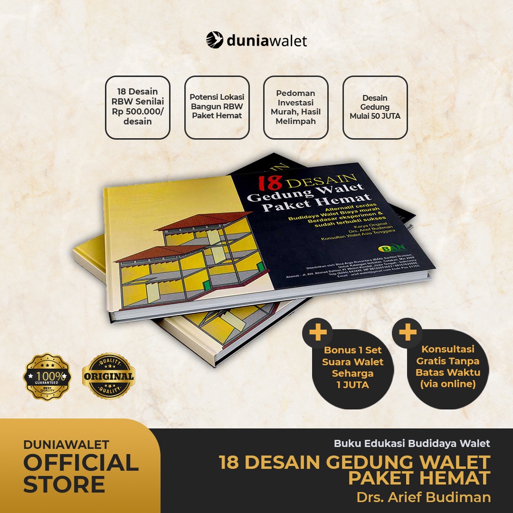 Jual 18 Desain Gedung Walet Paket Hemat Buku Budidaya Walet Duniawalet BAN Bina Agro Nusantara Indonesia Shopee Indonesia Jual 18 Desain Gedung Walet Paket Hemat Buku Budidaya Walet Duniawalet BAN Bina Agro Nusantara Indonesia Shopee Indonesia
