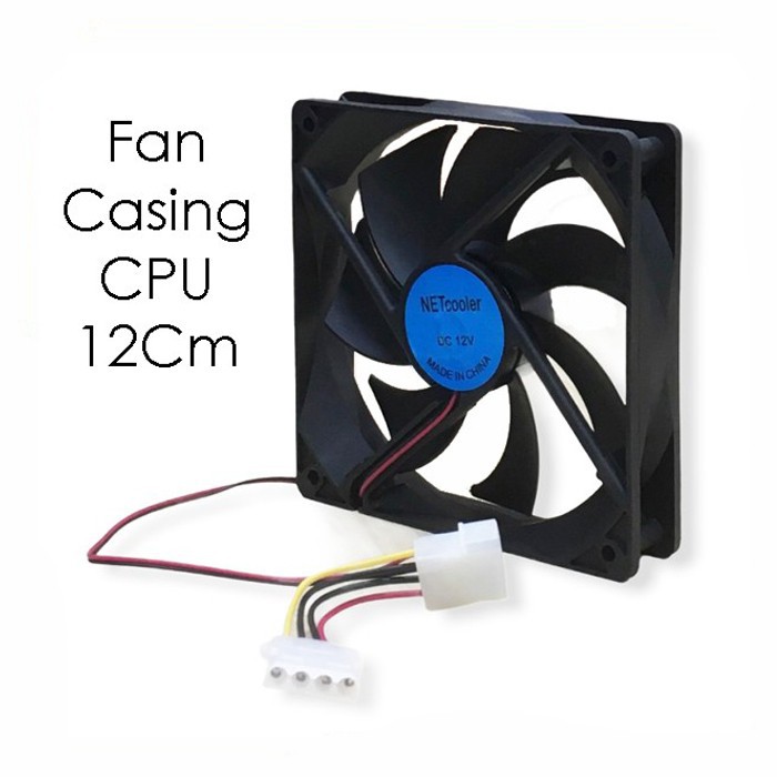 Fan Casing 12cm Hitam / Fan Cpu