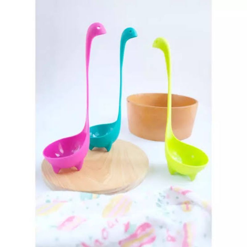 COD soup ladle / centong angsa ajaib bisa berdiri untuk soup dan hotpot sendok sayur kuah