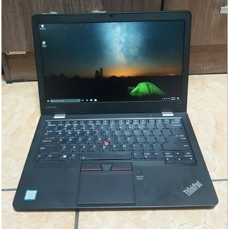 Lenovo Thinkpad 13 Cor i5-7200U Gen7 Ram 4GB SSD 240GB FHD Keyboard Backlight Bezel Slim Muluss