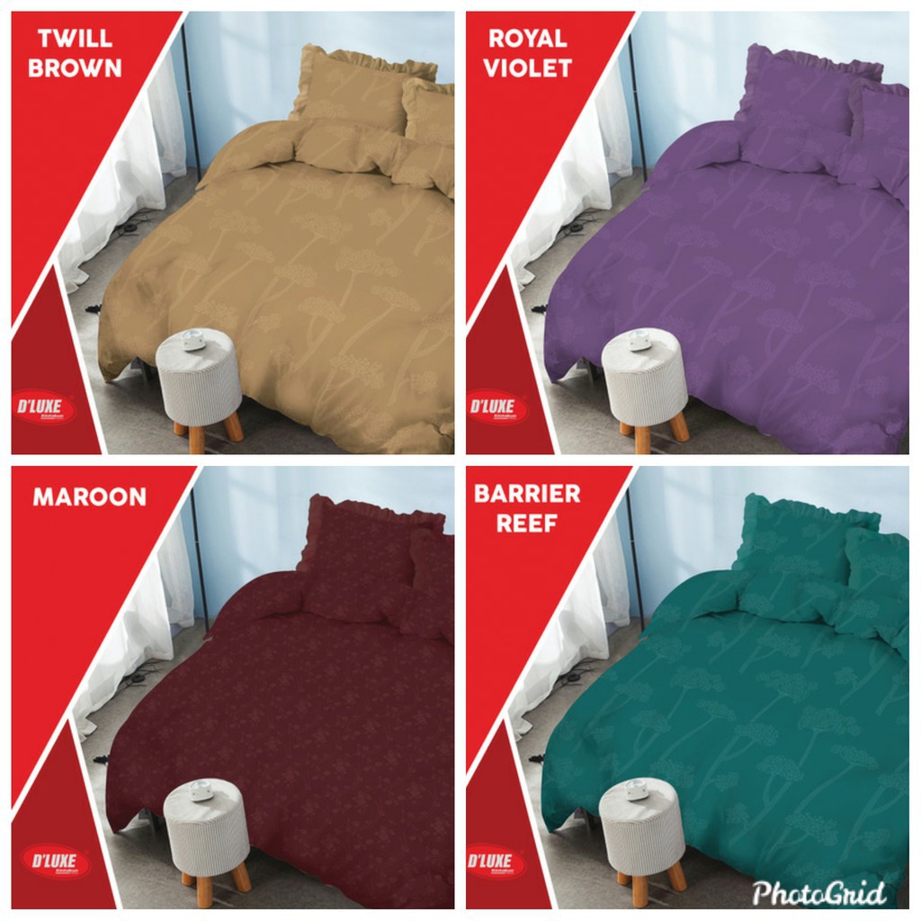 SPREI KINTAKUN 180X200 MTF POLOS EMBOSS