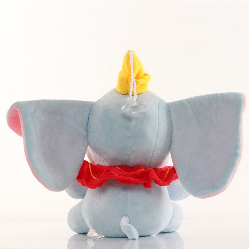 1pc Boneka Dumbo Kartun Anime Gajah Bahan Plush Lembut Ukuran 22cm 12cm Untuk Hadiah Ulang Tahun