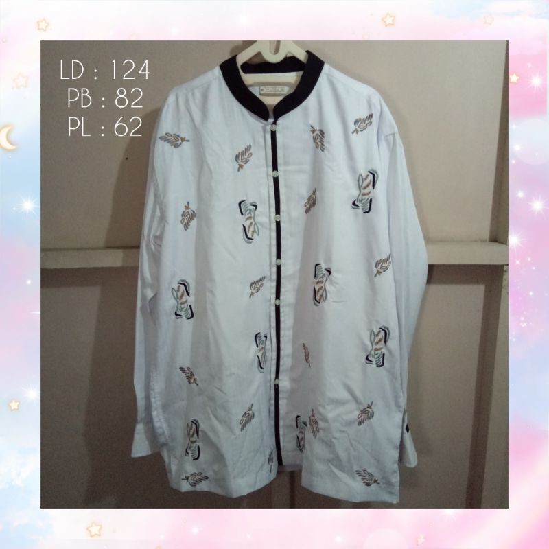 (PRELOVED) Baju Koko Lengan Panjang "Shafira"