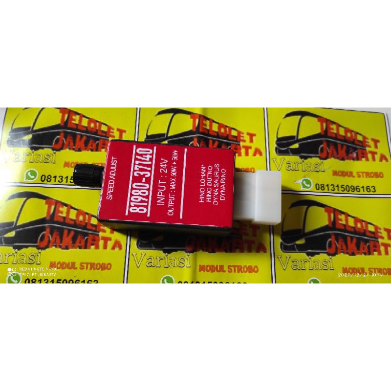 MODUL FLASH SEIN Hino Lohan Hino Dustro Dyna Saurus Dyna Rino 24v