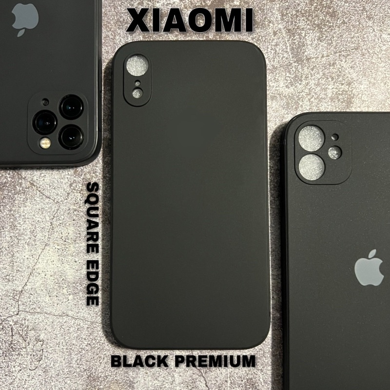CASE XIAOMI FLAT DESIGN SQUARE EDGE FOR XIAOMI REDMI 8a, NOTE 9, REDMI 9, NOTE 9 PRO, REDMI 9C, REDM