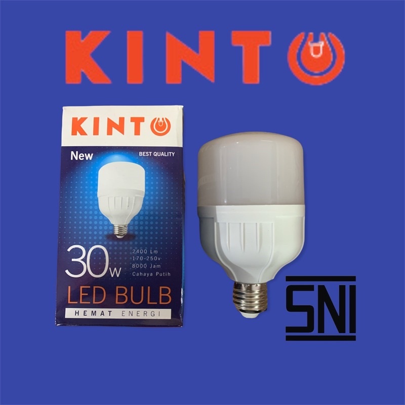 Lampu Led 30 Watt Kinto Kapsul Tabung Putih