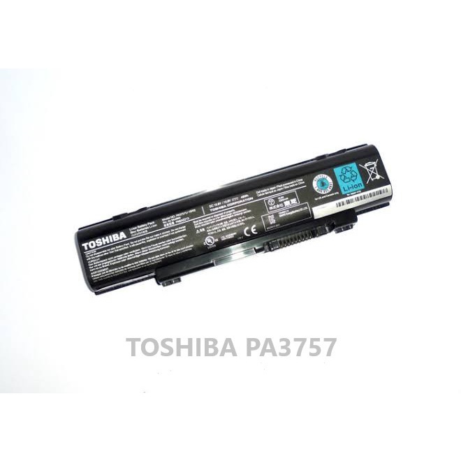 Baterai Original Toshiba Qosmio F60 F750 F755 T751 T851 PA3757-1BRS