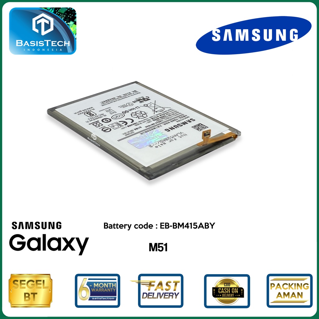 BATERAI SAMSUNG GALAXY M51  - M62 - EB-BM415ABY - ORI99