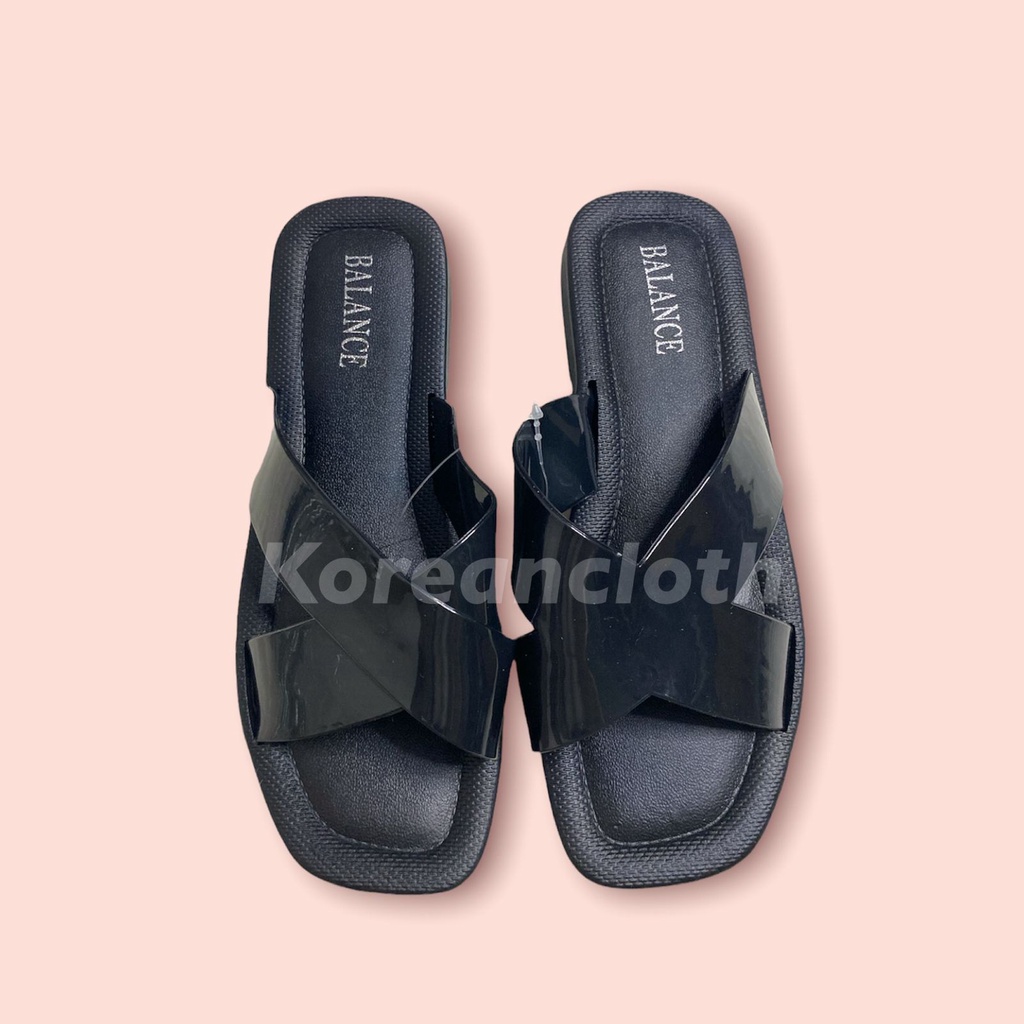 BALANCE 1246-11 SANDAL SLOP JELLY WANITA SANDAL IMPORT KARET TERMURAH